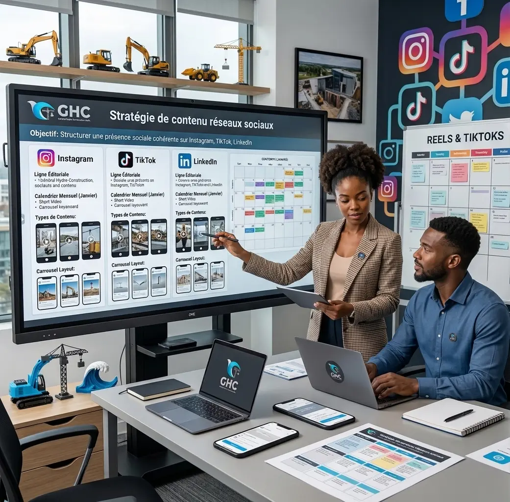 Stratégie de contenu réseaux sociaux